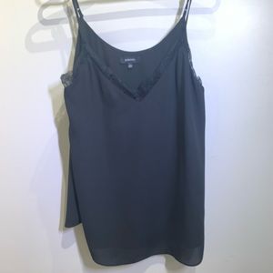 Black Babaton Silk Camisole